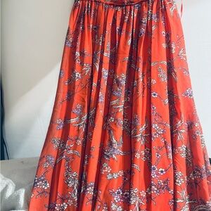 Aqua formal paprika dress